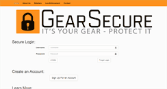 Desktop Screenshot of gearsecure.net